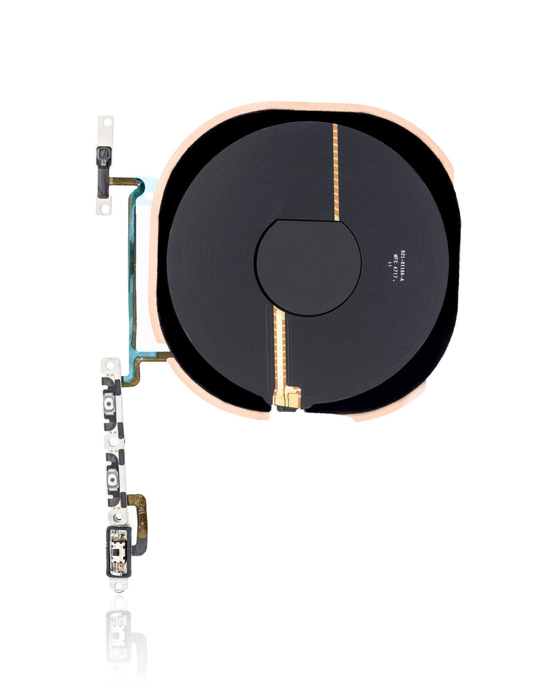 REPLACEMENT FOR IPHONE X VOLUME BUTTON FLEX CABLE WITH WIRELESS CHARGER