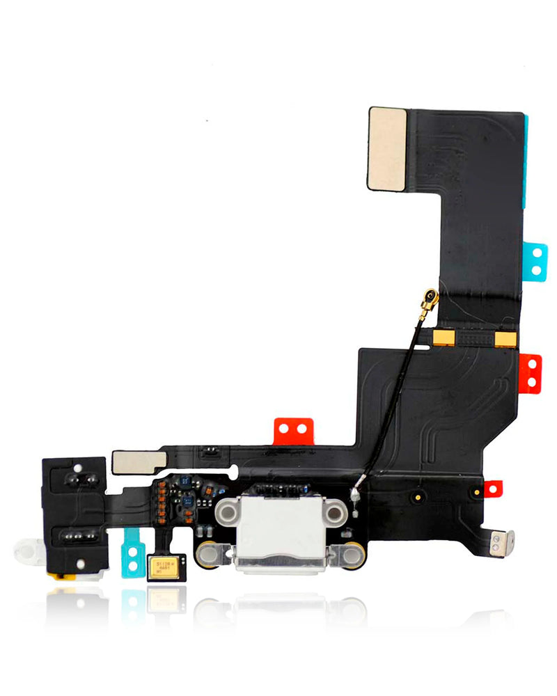 Replacement for iPhone 5S Dock Connector Flex Cable Silver 12562