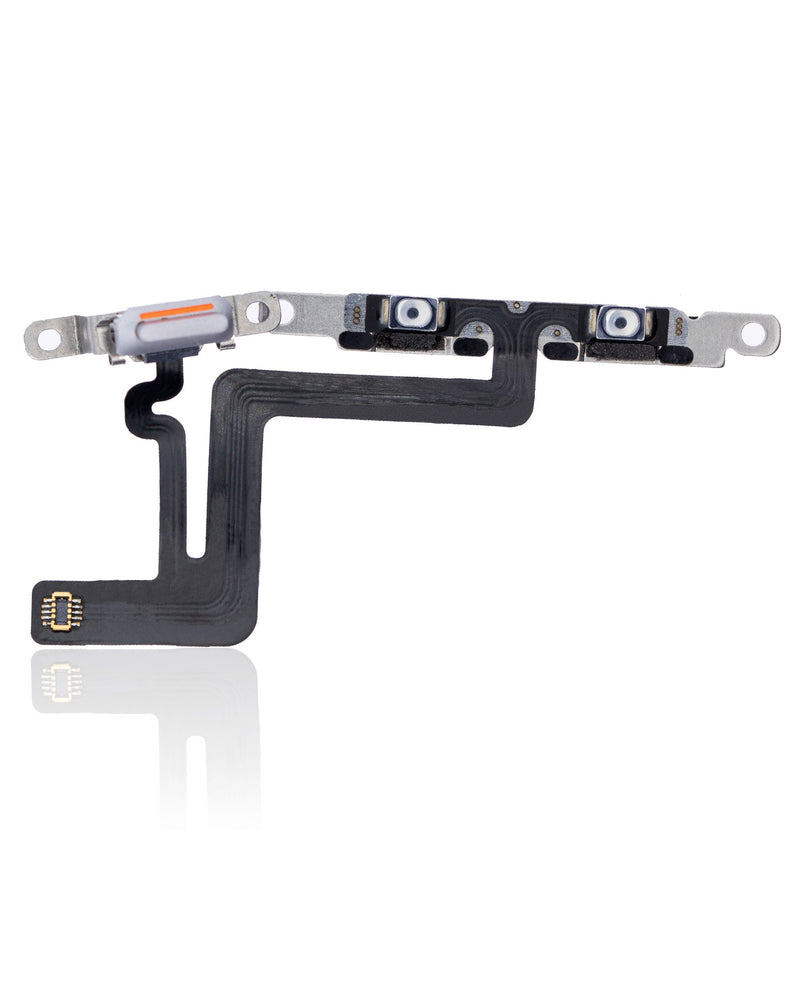 Replacement for iPhone 6 Plus Volume Button Flex Cable with Metal Bracket Assembly