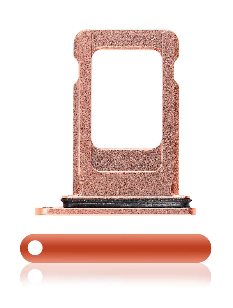 SINGLE SIM CARD TRAY FOR IPHONE XR (CORAL)