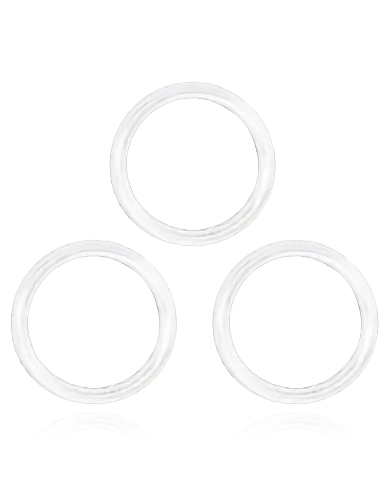 100PCS/Pack BACK GLASS LENS O RING FOR BACK GLASS BIG HOLE (TRASPARENT)