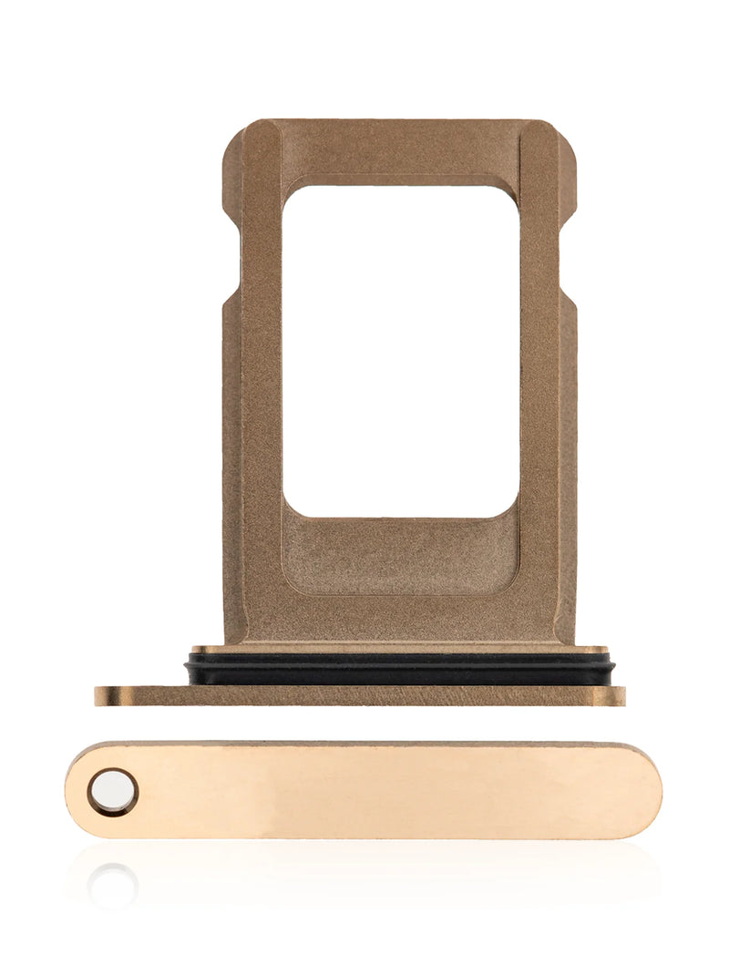 SINGLE SIM CARD TRAY FOR IPHONE 12 PRO / 12 PRO MAX / 13 PRO / 13 PRO MAX (GOLD)