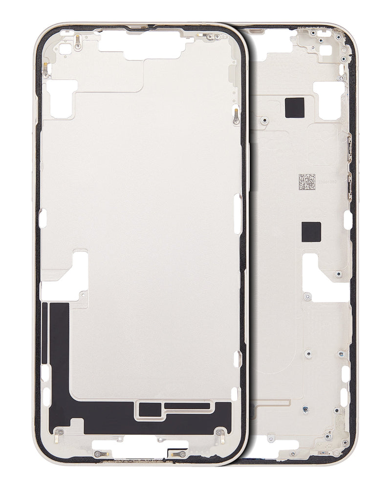 MID FRAME FOR IPHONE 14 PLUS (USED OEM PULL) (EU VERSION) (STARLIGHT)