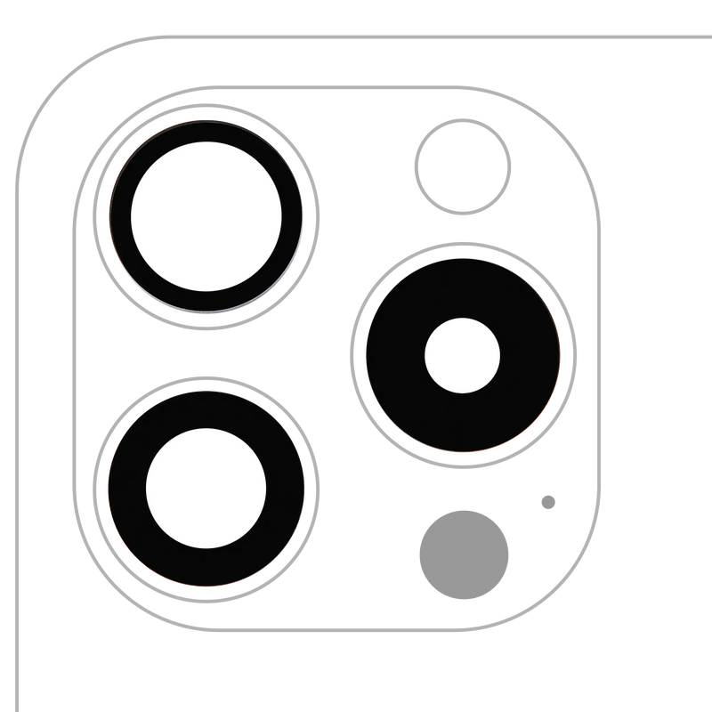Servizio di sostituzione dei vetri in zaffiro della fotocamera posteriore - iPhone 15 Pro