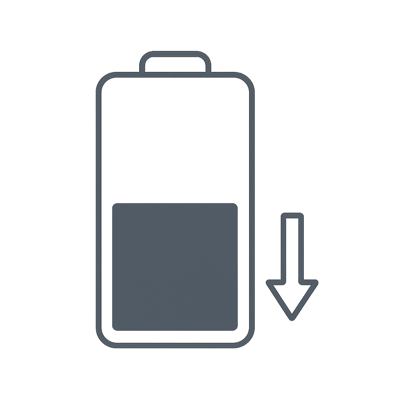 LA BATTERIA SI SCARICA SUBITO - Servizio di sostituzione della batteria iPhone
