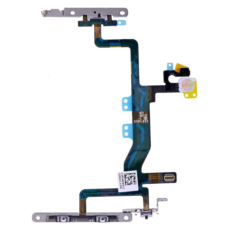 Replacement for iPhone 6S Power Button Flex Cable with Metal Bracket