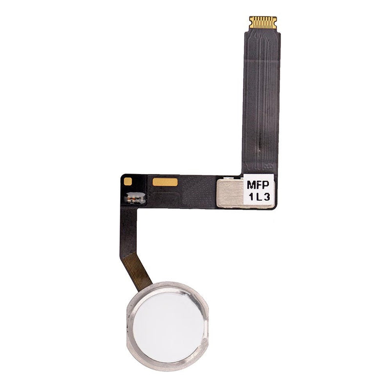 REPLACEMENT FOR IPAD PRO 9.7" HOME BUTTON ASSEMBLY WITH FLEX CABLE RIBBON - SILVER 006520